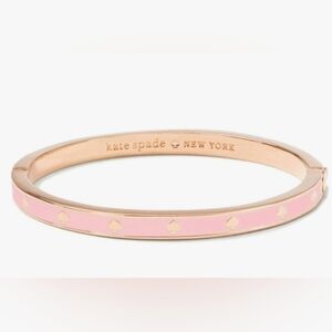 Pink Kate spade bracelet with bag